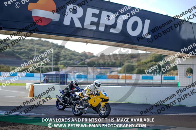 25 to 27th november 2017;Jerez;event digital images;motorbikes;no limits;peter wileman photography;trackday;trackday digital images